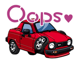 I love the car<Japanese excellent car> sticker #13065179