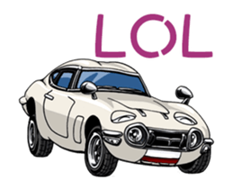 I love the car<Japanese excellent car> sticker #13065181