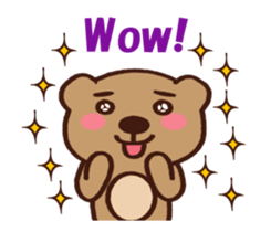 roger the bear sticker #13065750