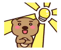 roger the bear sticker #13065771