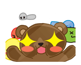 Yawakuma Bear Animated sticker #13066120