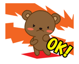 Yawakuma Bear Animated sticker #13066121