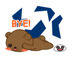 Yawakuma Bear Animated sticker #13066141