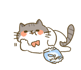 This cat is Yuzu Nyan !! sticker #13066293