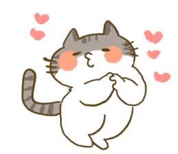 This cat is Yuzu Nyan !! sticker #13066296