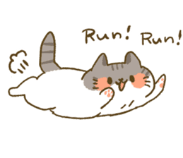 This cat is Yuzu Nyan !! sticker #13066297