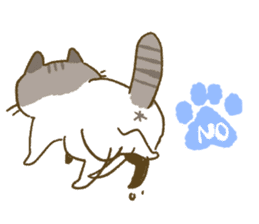 This cat is Yuzu Nyan !! sticker #13066302