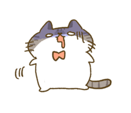 This cat is Yuzu Nyan !! sticker #13066320
