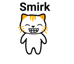 Cute cat healed sticker #13066435