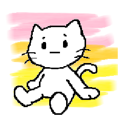 The life of a white cat (English)