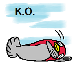 The life of a white cat (English) sticker #13067133