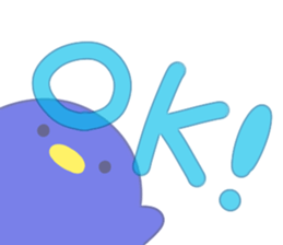 Transparent Penguins sticker #13067230