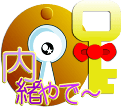 Light blue elephant sticker sticker #13067274