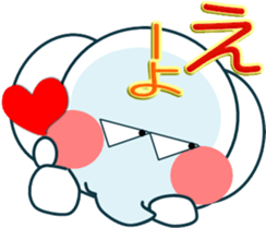 Light blue elephant sticker sticker #13067303