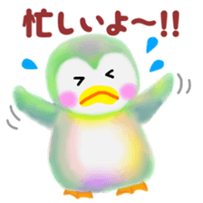 penguin pempem 27 winter sticker #13067477