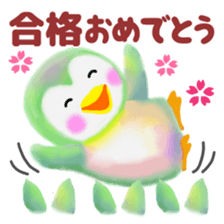 penguin pempem 27 winter sticker #13067509