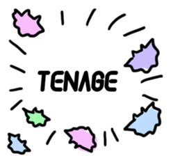 mendako cyans sticker #13067711