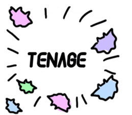 mendako cyans sticker #13067711