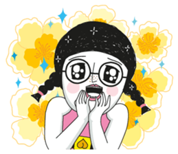 PeachBaby - how to be a polite lady sticker #13067789