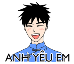 Sparkle Husband and wife sticker #13067894