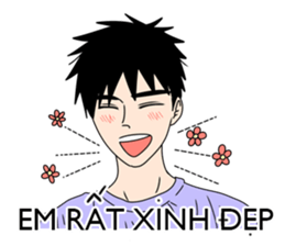 Sparkle Husband and wife sticker #13067899