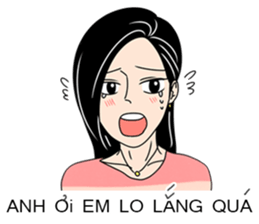 Sparkle Husband and wife sticker #13067909