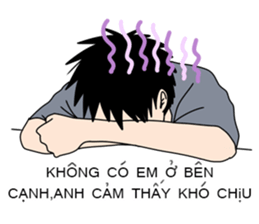 Sparkle Husband and wife sticker #13067912