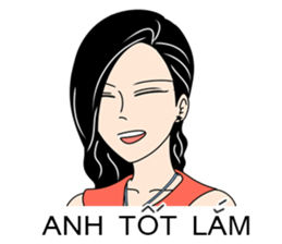 Sparkle Husband and wife sticker #13067917