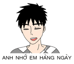 Sparkle Husband and wife sticker #13067929