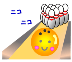 feelings of bowling ball sticker #13068367