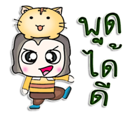 Mr. Mikio . Love cat . sticker #13068424