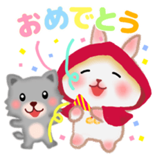 Little Red Riding Hood Rabbit 2 sticker #13068649