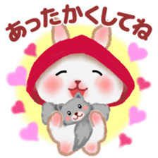 Little Red Riding Hood Rabbit 2 sticker #13068655