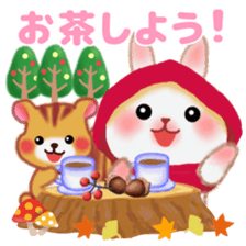 Little Red Riding Hood Rabbit 2 sticker #13068657