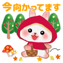 Little Red Riding Hood Rabbit 2 sticker #13068659