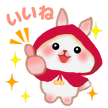 Little Red Riding Hood Rabbit 2 sticker #13068662