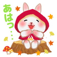 Little Red Riding Hood Rabbit 2 sticker #13068667