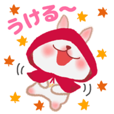 Little Red Riding Hood Rabbit 2 sticker #13068669