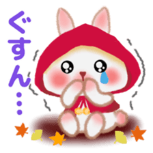 Little Red Riding Hood Rabbit 2 sticker #13068670