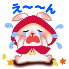 Little Red Riding Hood Rabbit 2 sticker #13068671