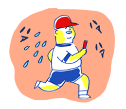 Fun athletic meet sticker #13068814