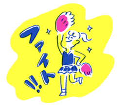 Fun athletic meet sticker #13068834