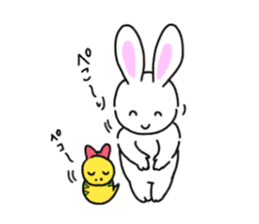 Easy to use, Philosophical Rabbit sticker #13069081