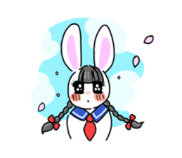 Easy to use, Philosophical Rabbit sticker #13069088