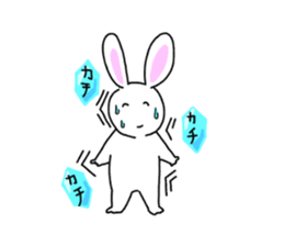 Easy to use, Philosophical Rabbit sticker #13069113
