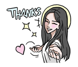 AsB - 128 B+G / Be Positive Girls! sticker #13069689