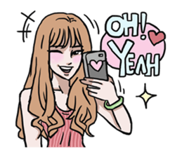 AsB - 128 B+G / Be Positive Girls! sticker #13069690