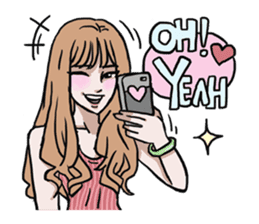 AsB - 128 B+G / Be Positive Girls! sticker #13069690