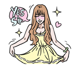 AsB - 128 B+G / Be Positive Girls! sticker #13069691