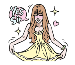 AsB - 128 B+G / Be Positive Girls! sticker #13069691